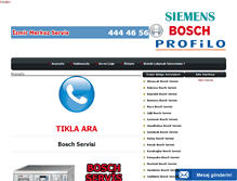 Tablet Screenshot of izmirboschservisleri.com